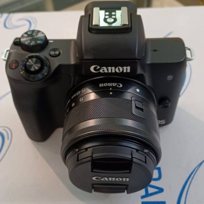دوربین بدون آینه دست دوم کانن Canon EOS M50 Mark II kit 15-45mm f/3.5-6.3 IS STM (حدود ۲۰۰۰ شات)