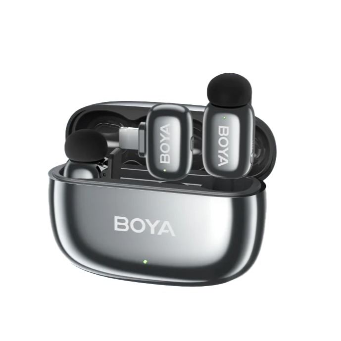 میکروفون بی سیم بویا BOYA mini 2-02 Type C Silver Microphone