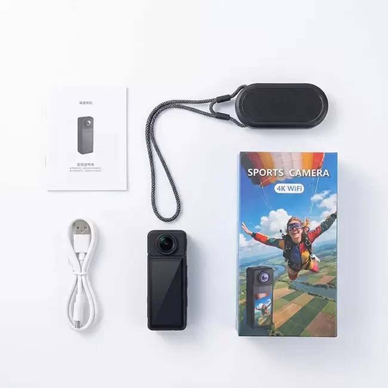 نمای اقلام دوربین اکشن 4k mini 33 Sports Camera