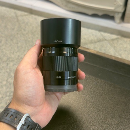 لنز دست دوم سونی Sony E 50mm f/1.8 OSS Lens Black (جعبه دارد)