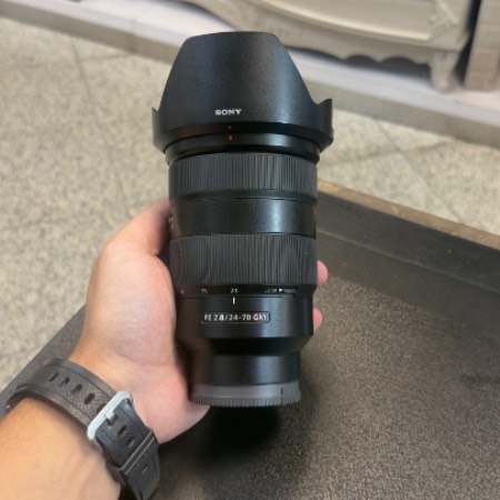 لنز دست دوم سونی Sony FE 24-70mm f/2.8 GM Lens (جعبه دارد)
