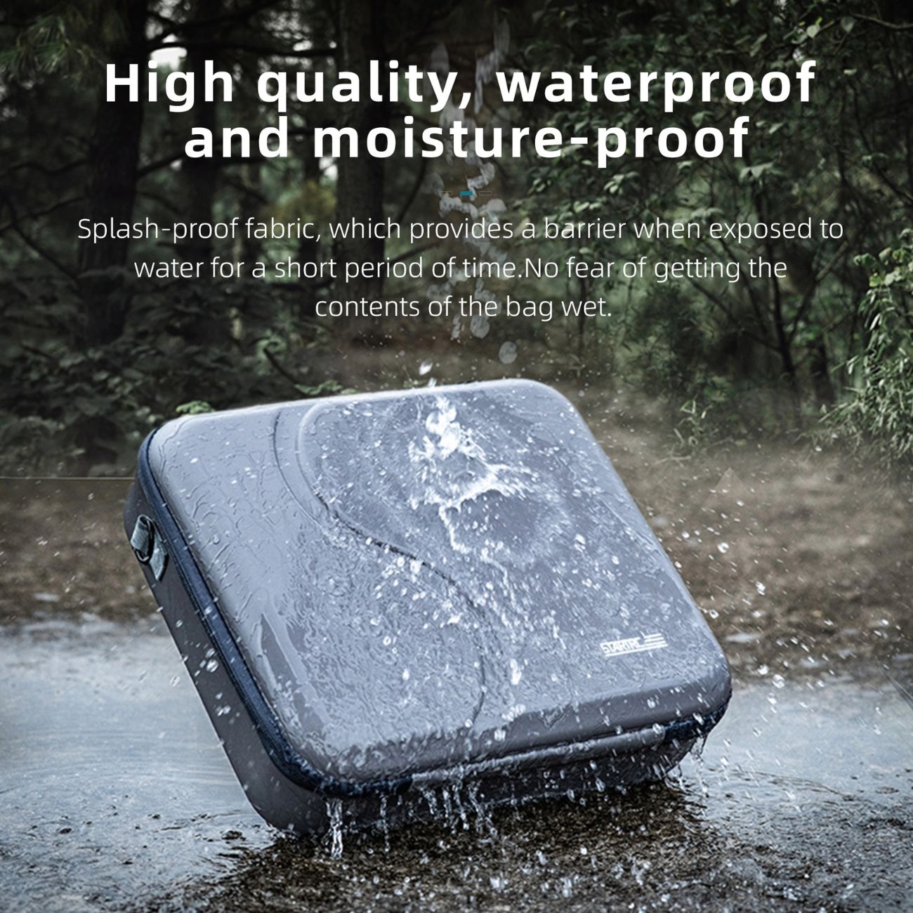 نمای توضیحات کیف محافظ گیمبال STARTRC Waterproof Soft Carrying Case for DJI RS 4 & RS 4Pro