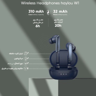 هدفون بی سیم شیائومی هایلو Xiaomi Haylou W1 Wireless Headphone
