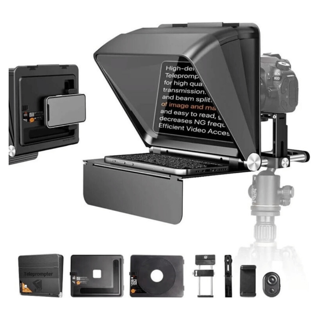 تله پرامپتر برای موبایل و دوربین LENSGO TC7II Ultimate Kit