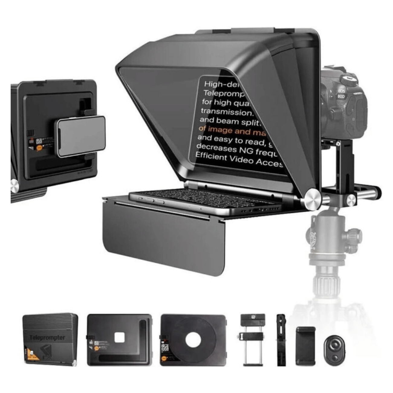 تله پرامپتر برای موبایل و دوربین LENSGO TC7II Ultimate Kit