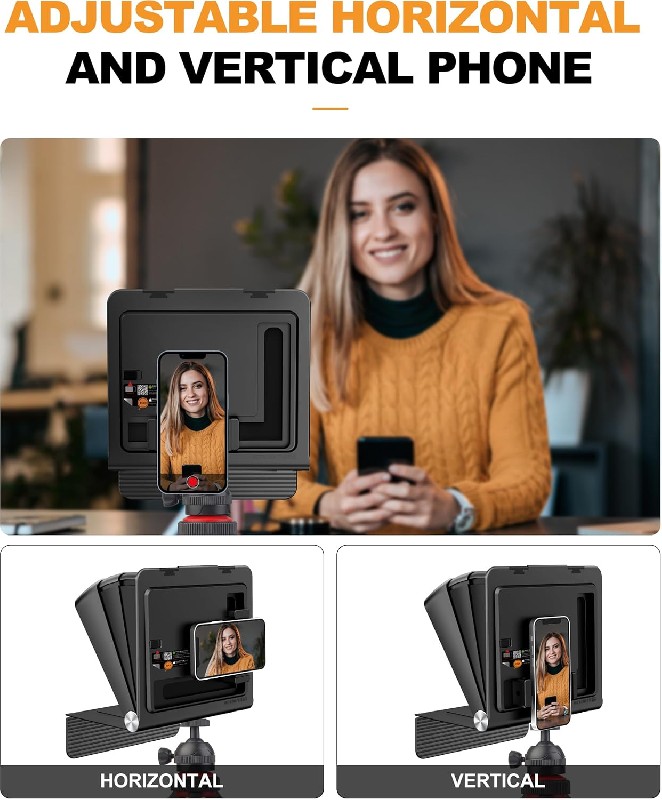 تله پرامپتر برای موبایل و دوربین LENSGO TC7II Ultimate Kit