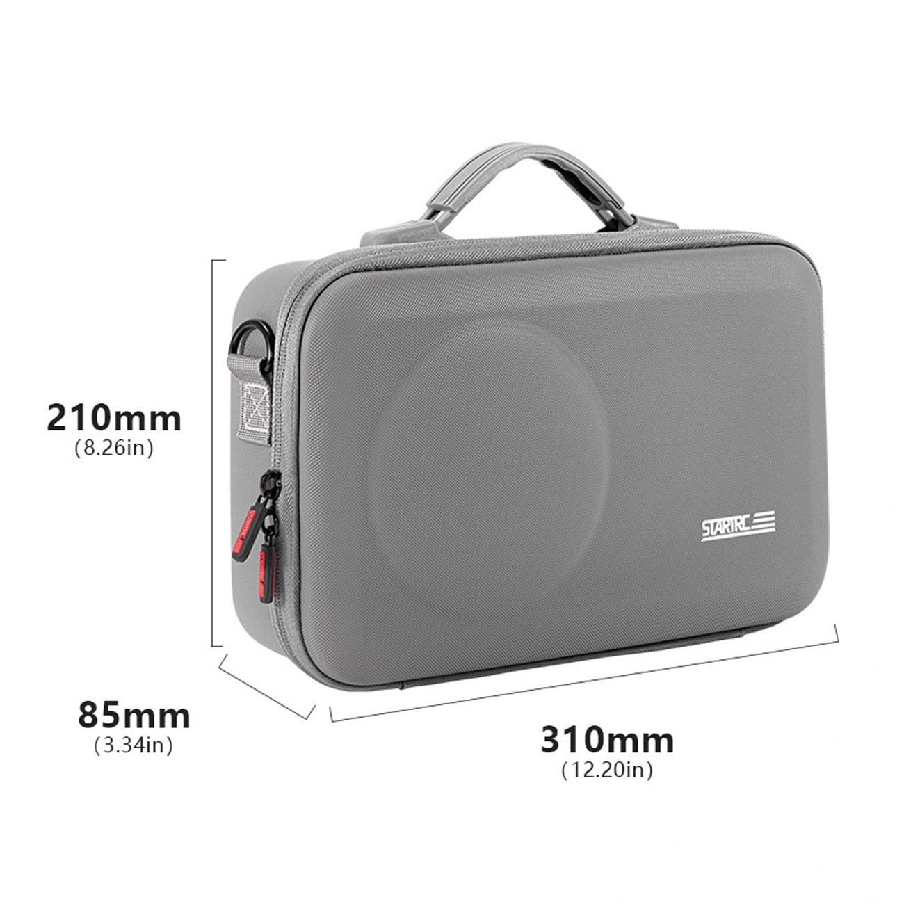 نمای ابعاد کیف حمل دوربین STARTRC Carrying Case for DJI Osmo 360 & Osmo 360 II Adventure Combo