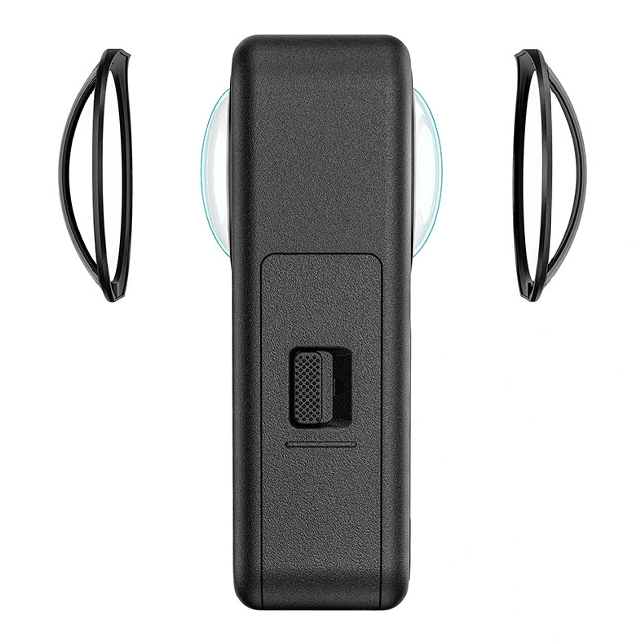 نمای جانبی از محافظ لنز دوگانه دوربین STARTRC Dual Lens Protector for DJI Osmo 360
