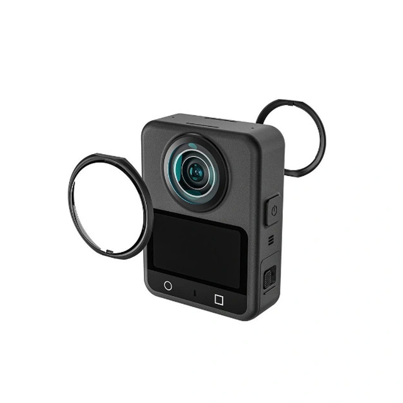نمای جانبی محافظ لنز دوگانه دوربین STARTRC Dual Lens Protector for DJI Osmo 360