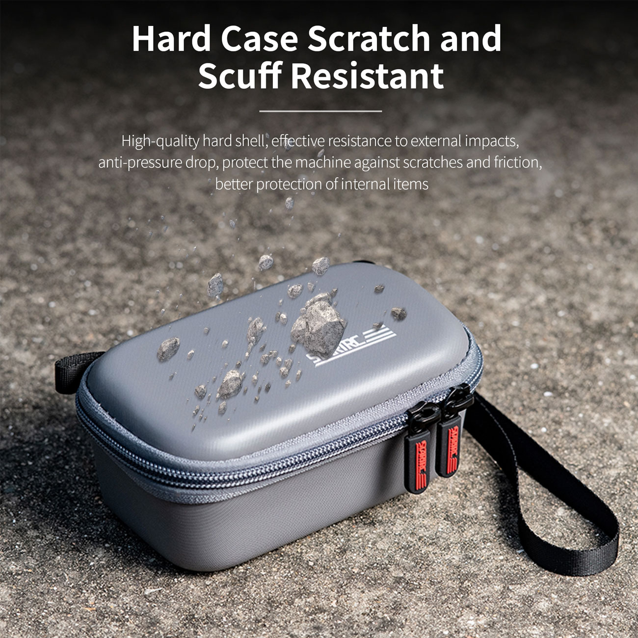 نمای ضد آب کیف حمل دوربین STARTRC Compact Carrying Bag for Insta360 X4 Sports Camera
