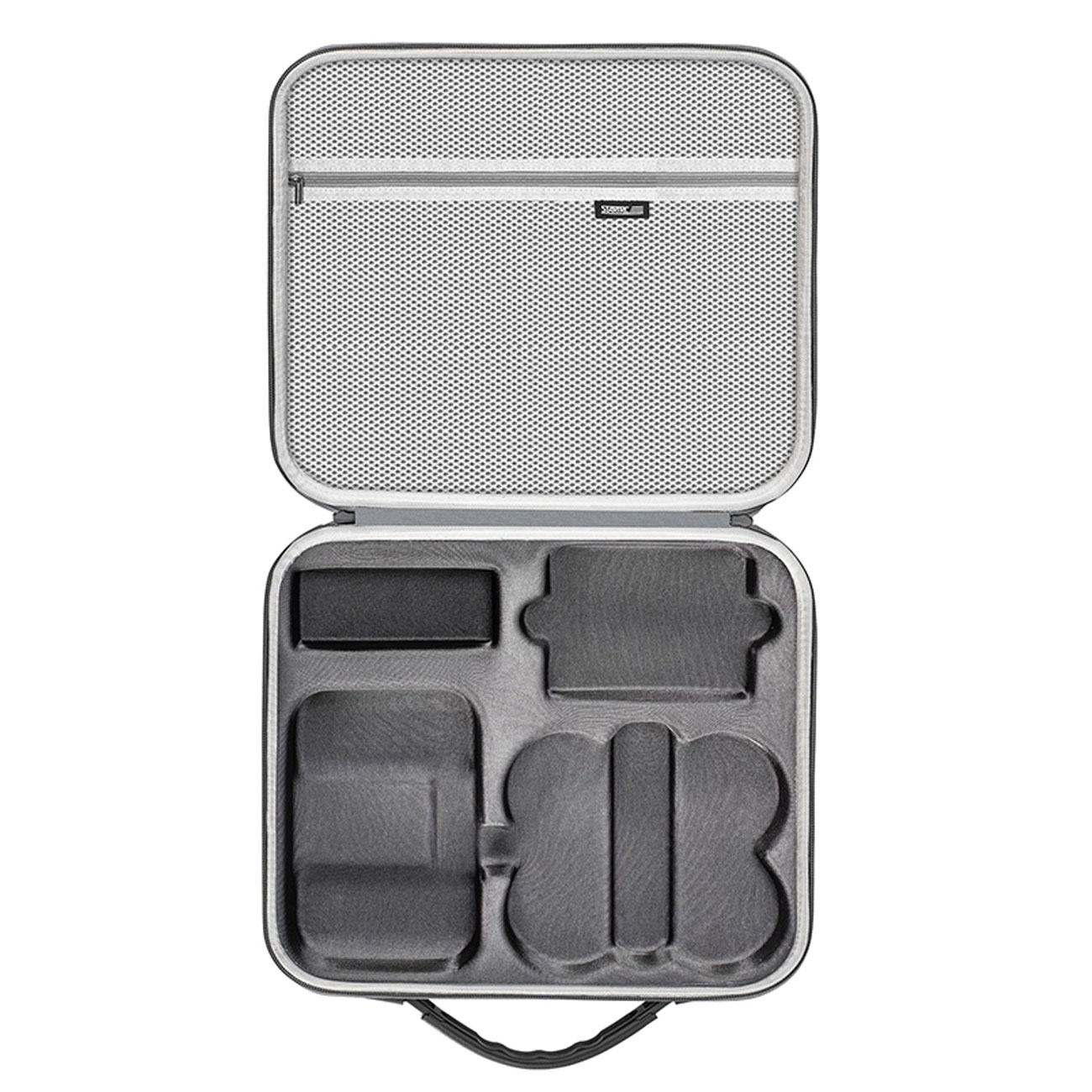 نمای جزییات داخل کیف حمل پهپاد STARTRC Portable Storage Bag for DJI Neo Fly More Combo