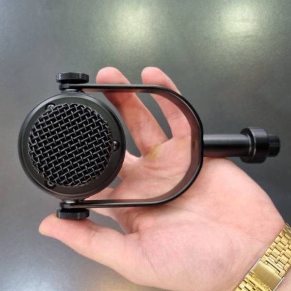 میکروفون دست دوم پادکست شور Shure MV7 plus Microphone pour Podcast Audio with stand