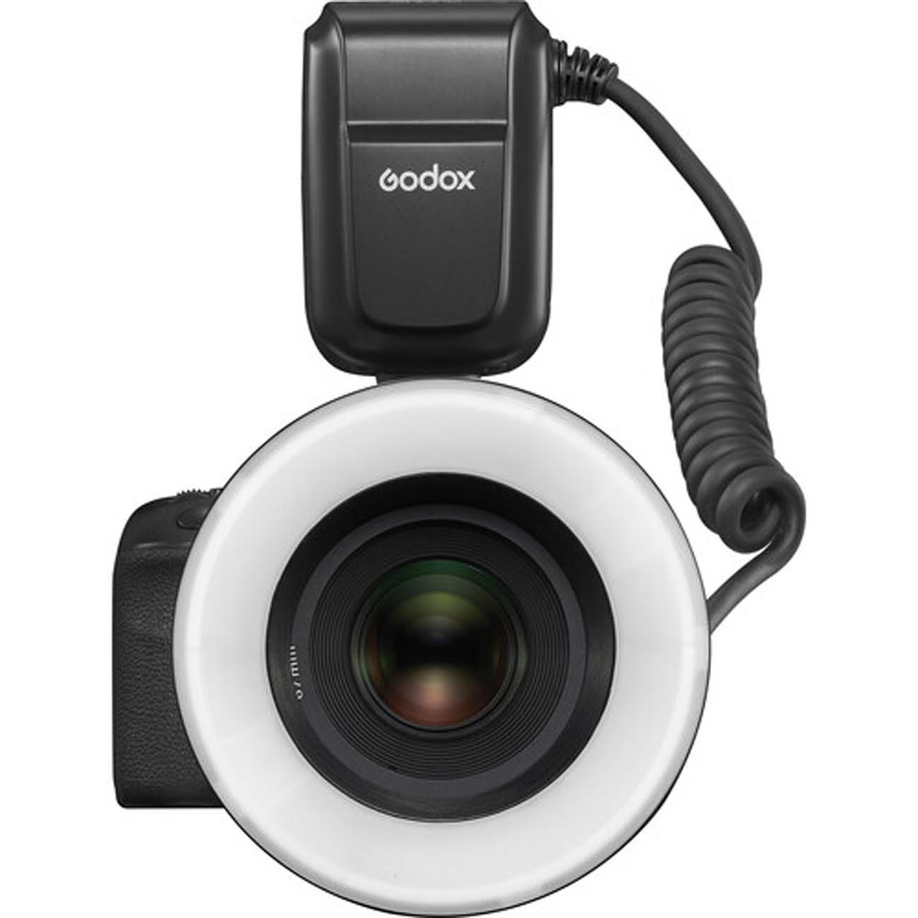 نمای روبه رو فلاش رینگ ماکرو گودکس Godox MF-R76 Macro Ring Flash