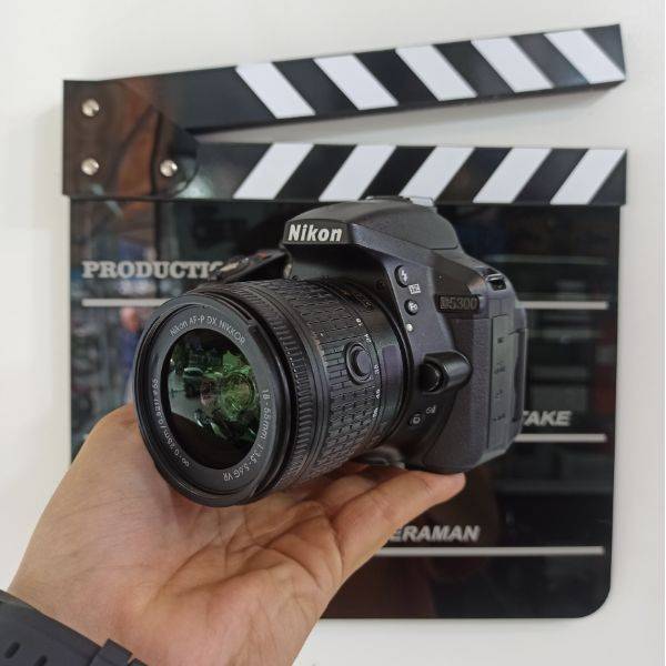 دوربین دست دوم نیکون Nikon D5300 Kit 18-55mm f/3.5-5.6G VR II (5000 شات)