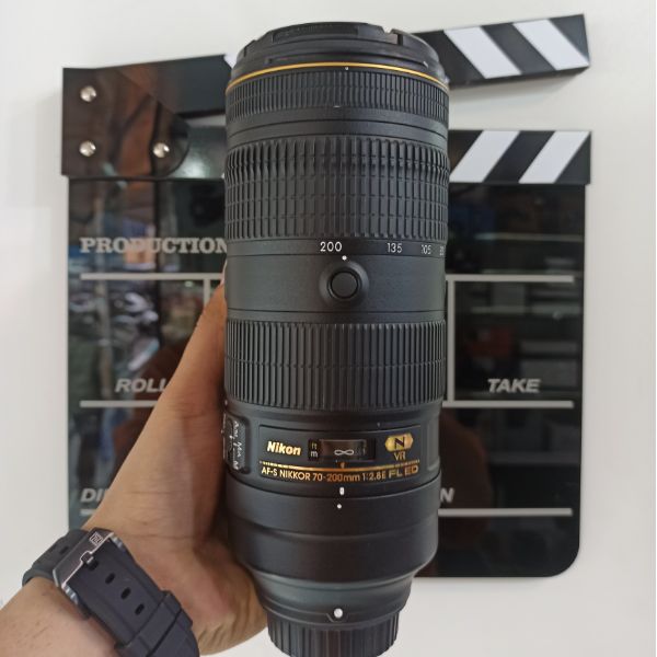 لنز دست دوم نیکون Nikon AF-S NIKKOR 70-200MM F/2.8E FL ED VR (جعبه ندارد)