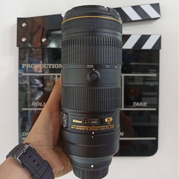 لنز دست دوم نیکون Nikon AF-S NIKKOR 70-200MM F/2.8E FL ED VR (جعبه ندارد)