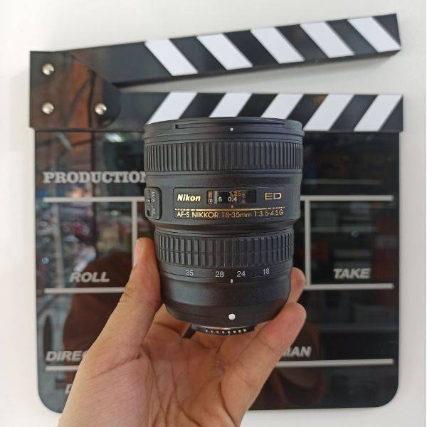 لنز دست دوم نیکون NIKKOR 18-35MM F/3.5-4.5G ED(جعبه دارد)