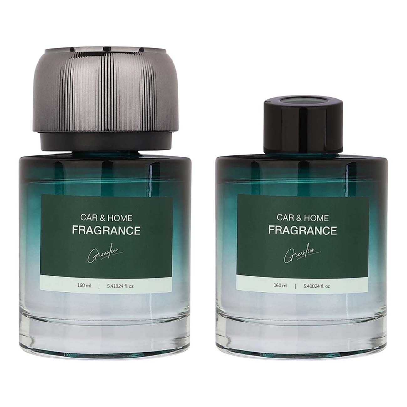 نمای روبه رو خوشبوکننده خودرو گرین لاین Green Lion Fragrance 2in1 Combo Car & Home Fragrance Air Dif