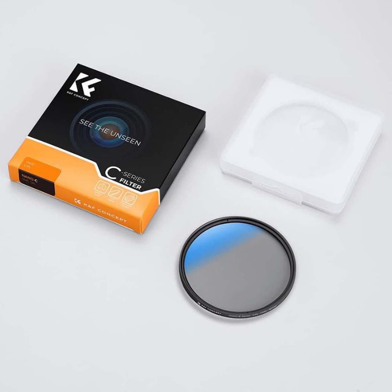 نمای اقلام فیلتر لنز پلاریزه K&F concept 49mm CPL Digital Filter