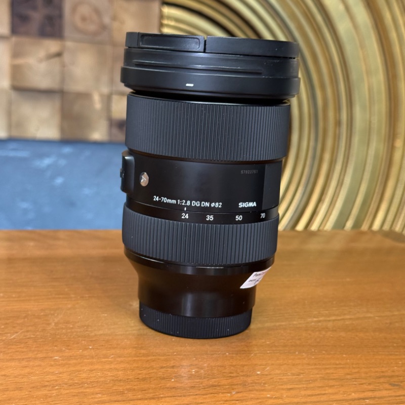 لنز دست دوم سیگما Sigma 24-70mm f/2.8 DG DN Art Lens for Sony E (جعبه دارد)