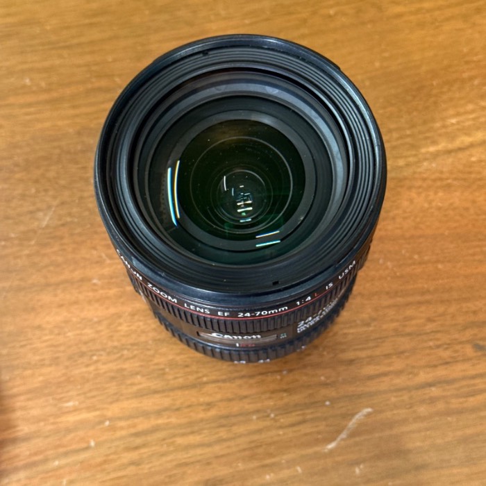 لنز دست دوم کانن Canon EF 24-70mm f/4L IS USM (جعبه ندارد)