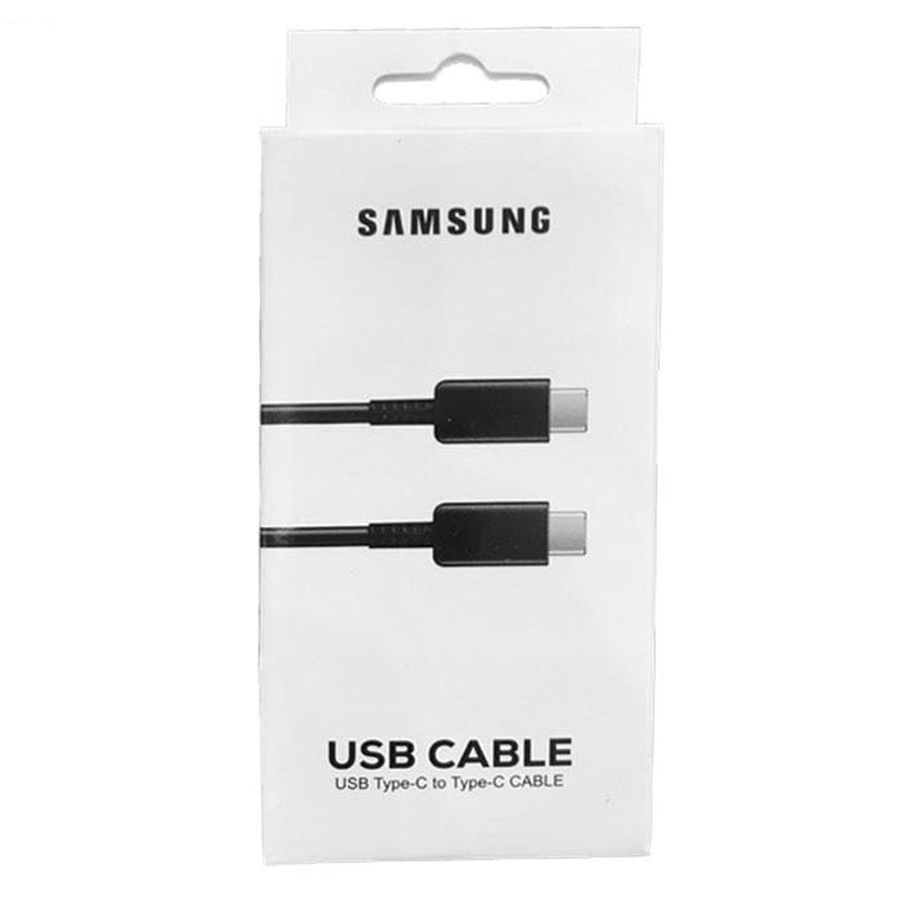 جعبه کابل شارژ سامسونگ Samsung 25W USB Type-C to Type-C Charging Cable