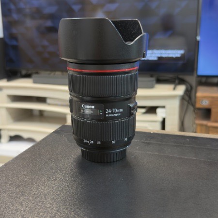 لنز دست دوم کانن Canon EF 24-70mm f/2.8L II USM (جعبه ندارد)