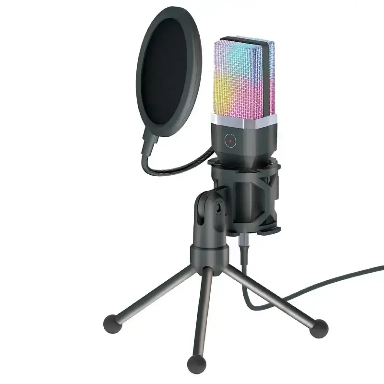 میکروفن رومیزی یانمای Yanmai X1R RGB Desktop microphone