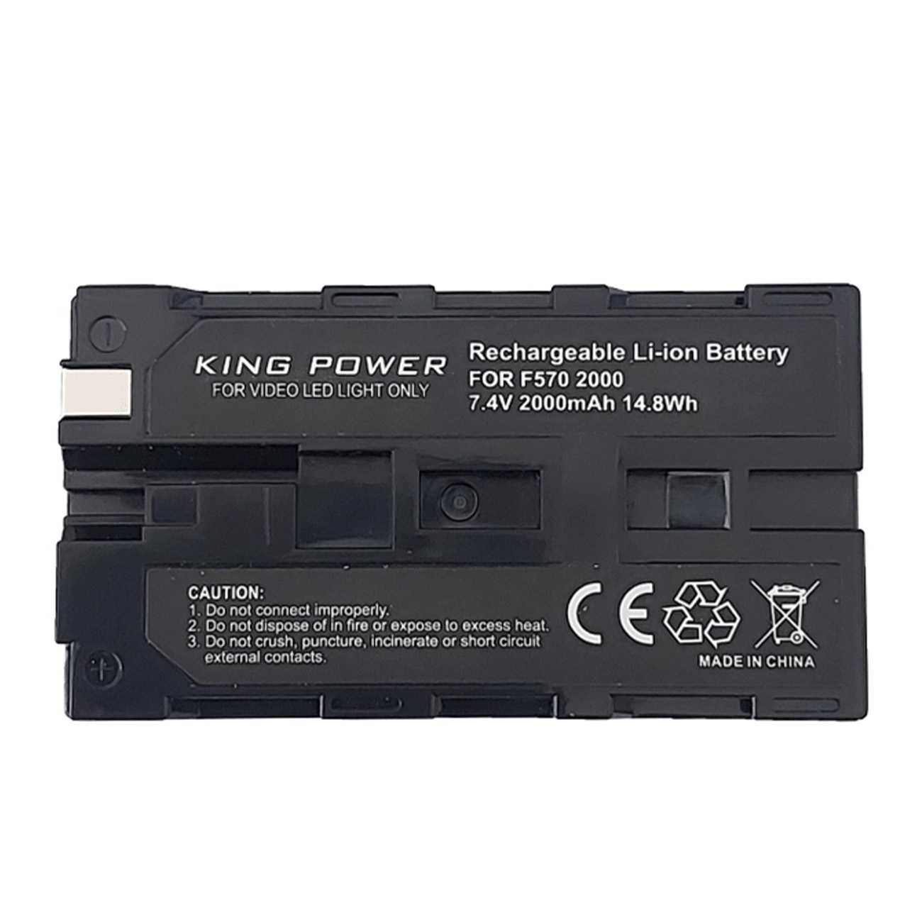 زیر باتری دوربین کینگ پاور King Power NP-F570 2000mAh Camera Battery