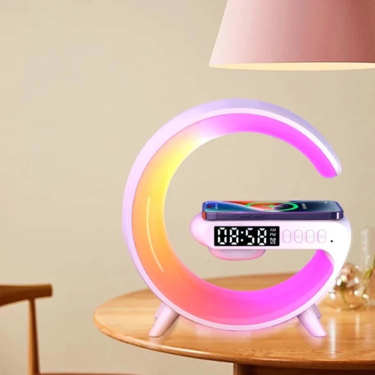 نمای کاربردی شارژر بی سیم G63 Multifunctional Wireless Charger