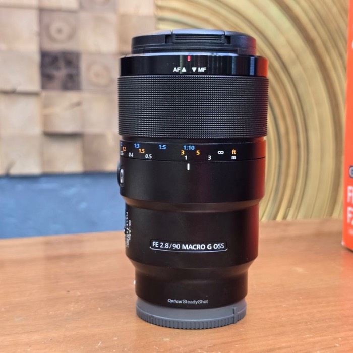 لنز دست دوم سونی Sony FE 90mm f/2.8 Macro G OSS Lens (جعبه دارد)