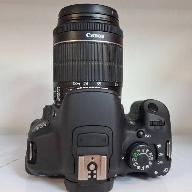 دوربین دست دوم Canon EOS 700D Kit 18-55mm f/3.5-5.6 IS STM (5000 شات)