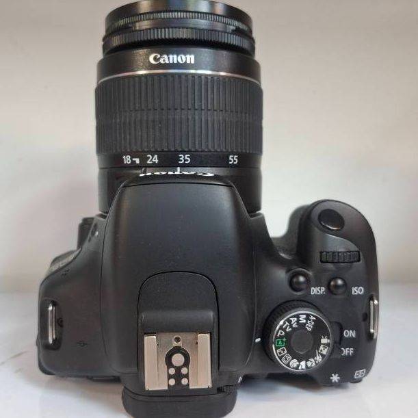 دوربین دست دوم دوربین عکاسی کانن Canon EOS 600D ‌Kit EF-S 18-55mm f/3.5-5.6 III (15000 شات)