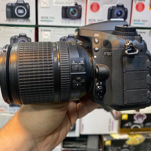 دوربین عکاسی دست دوم نیکون Nikon D7100 Kit 18-140mm f/3.5-5.6 G VR (شات 7000)