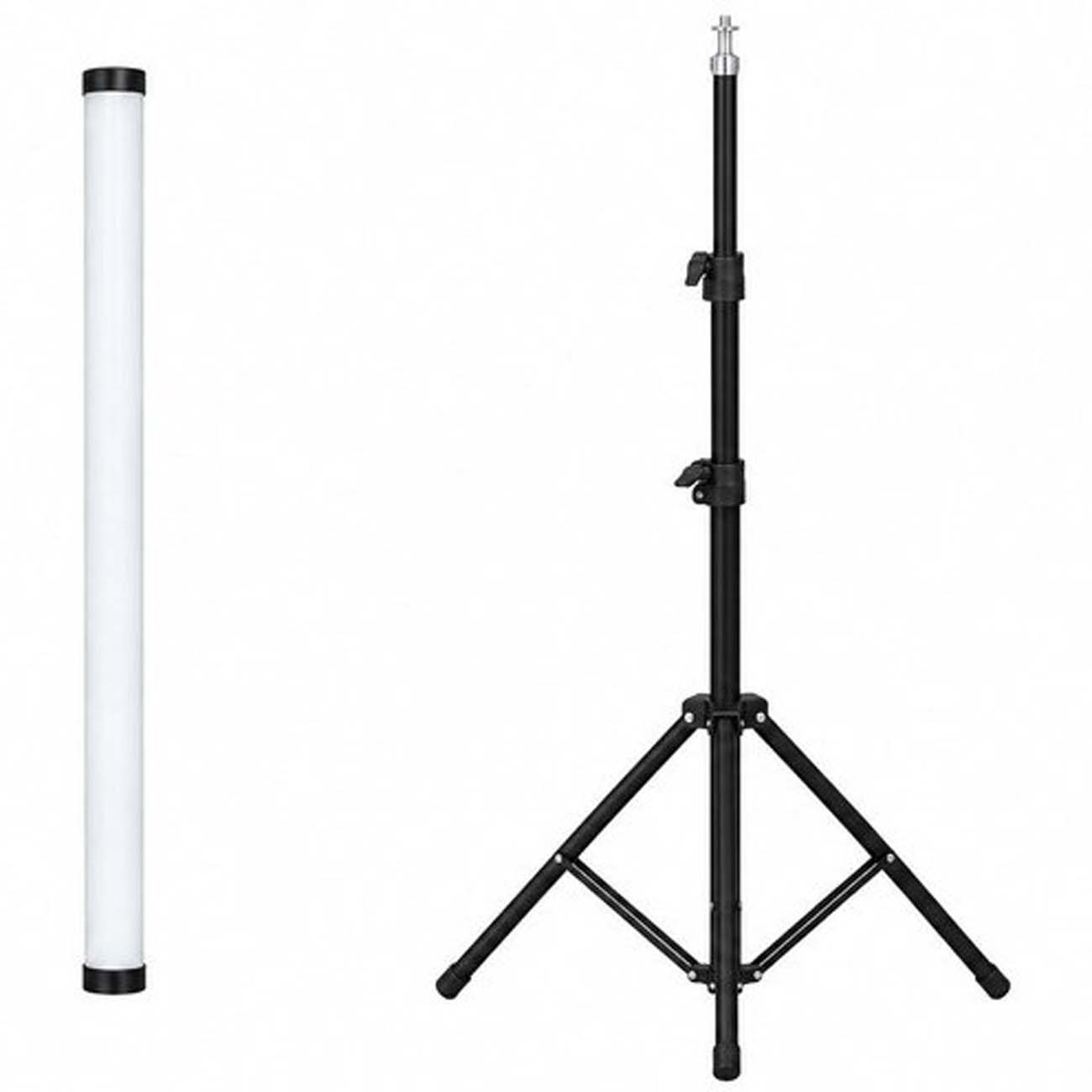 نور باتومی Zeus MRT-110 RGB 30cm LED Light Stick with Light Stand