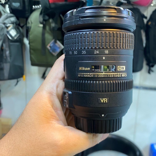 لنز دست دوم نیکون Nikon AF-S DX NIKKOR 18-200mm f/3.5-5.6G ED VR II (جعبه دارد)