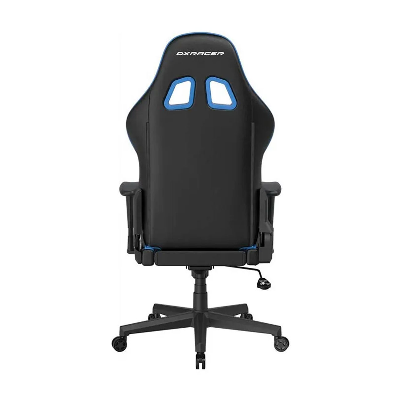 نمای پشت صندلی گیمینگ DXRacer Prince P132 2025 Black Blue Gaming Chair