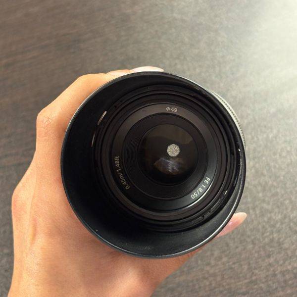 لنز سونی دست دوم Sony FE 50mm f/1.8 Lens (جعبه دارد)
