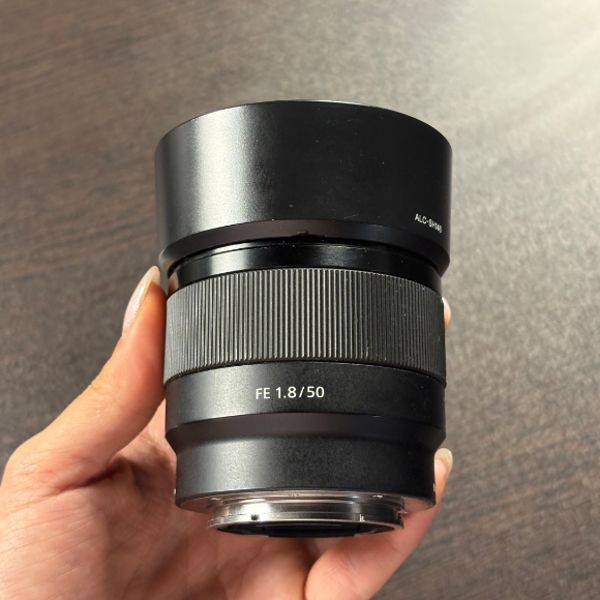 لنز سونی دست دوم Sony FE 50mm f/1.8 Lens (جعبه دارد)