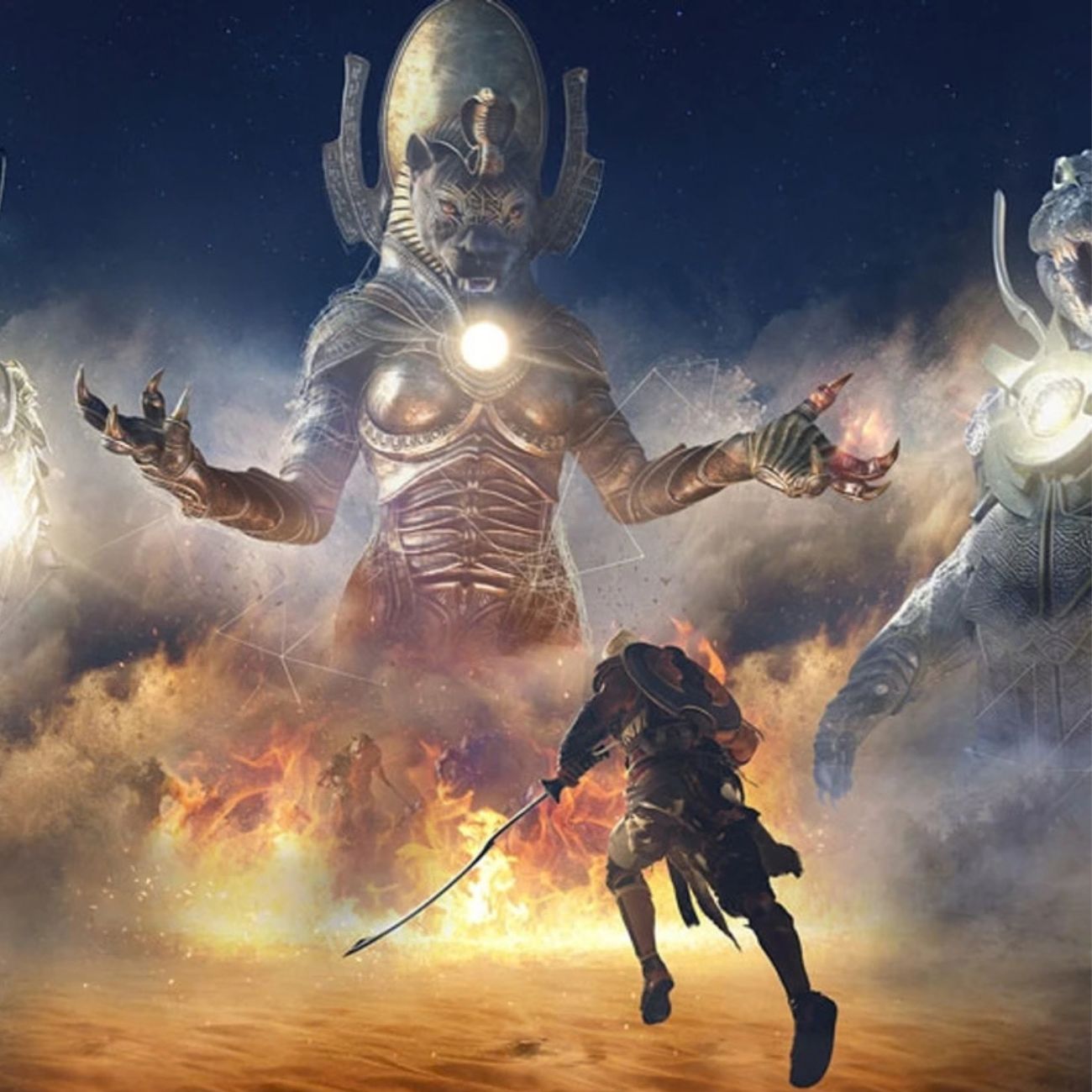 نما از صحنه بازی پلی استیشن Assassins Creed Origins Ps4 Game