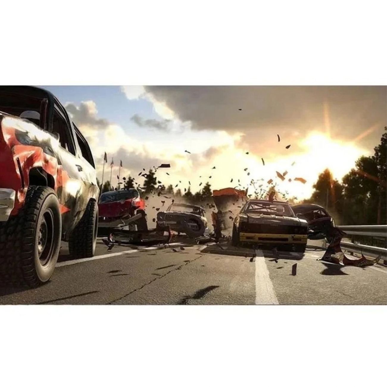 نمای کامل از بازی پلی استیشن Wreckfest For Ps5 Game