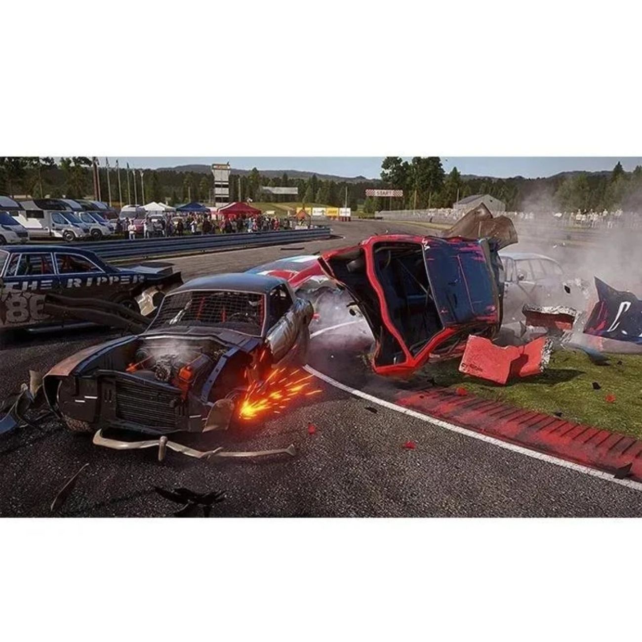 نما از ماشین بازی پلی استیشن Wreckfest For Ps5 Game