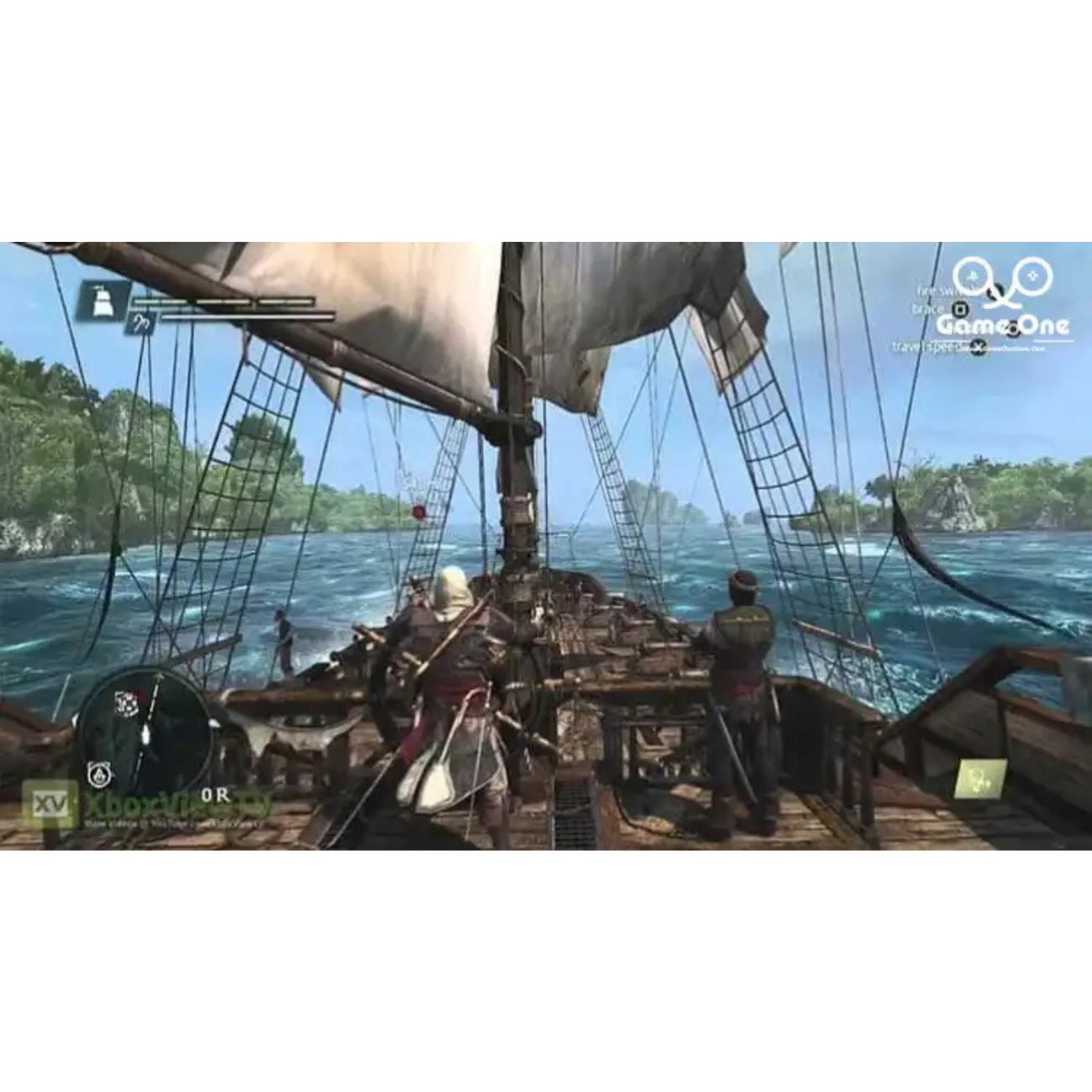 نمای کامل بازی پلی استیشن Assassins Creed Iv Black Flag Ps4 Game