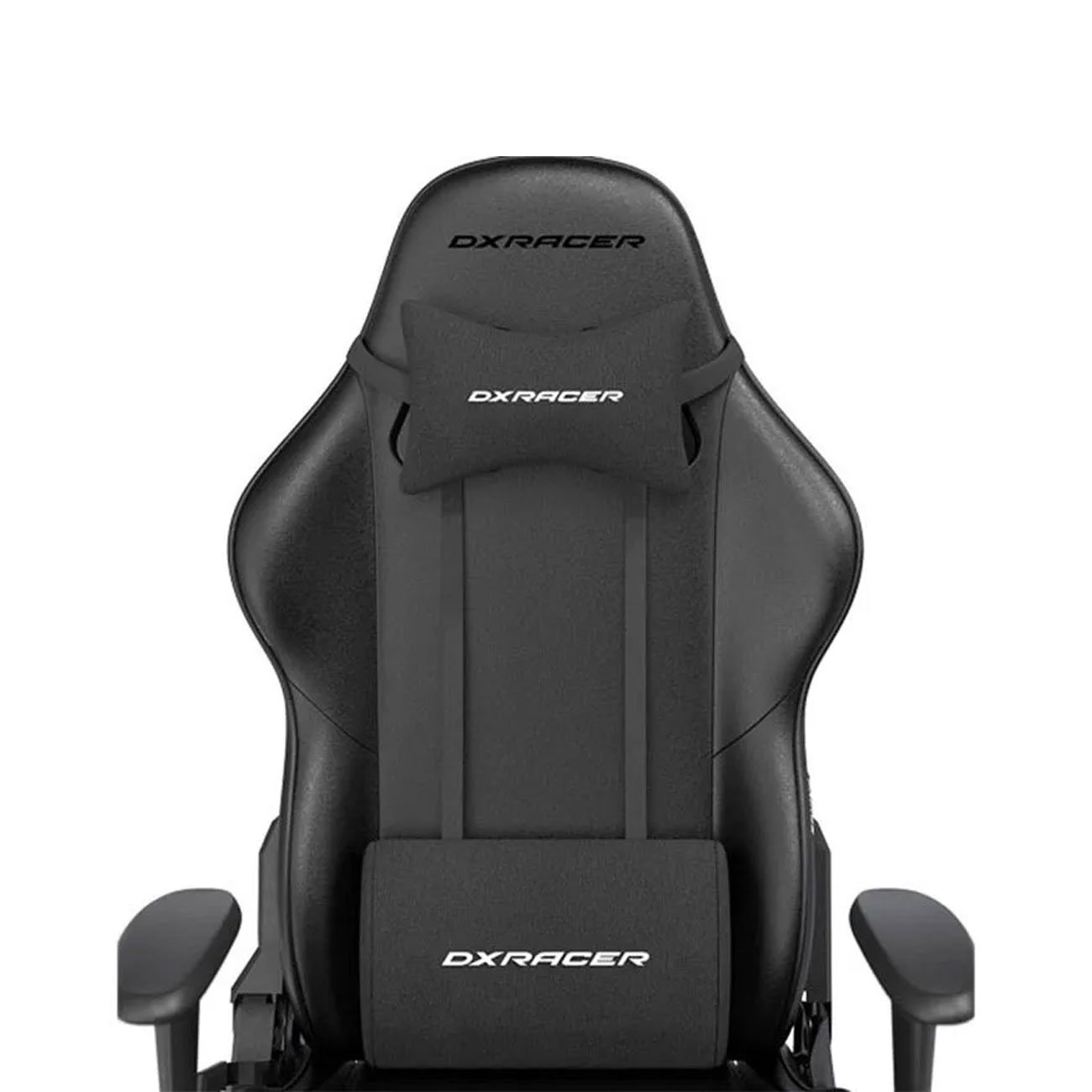 نمای روبه رو از صندلی گیمینگ DxRacer Prince P132 2025 Black Gaming Chair
