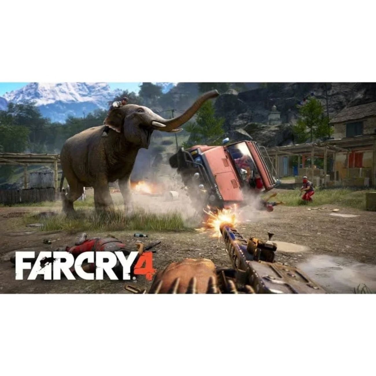 نمای کاراکتر بازی پلی استیشن Far Cry 4 Far Cry 5 Double Pack Ps4 Game
