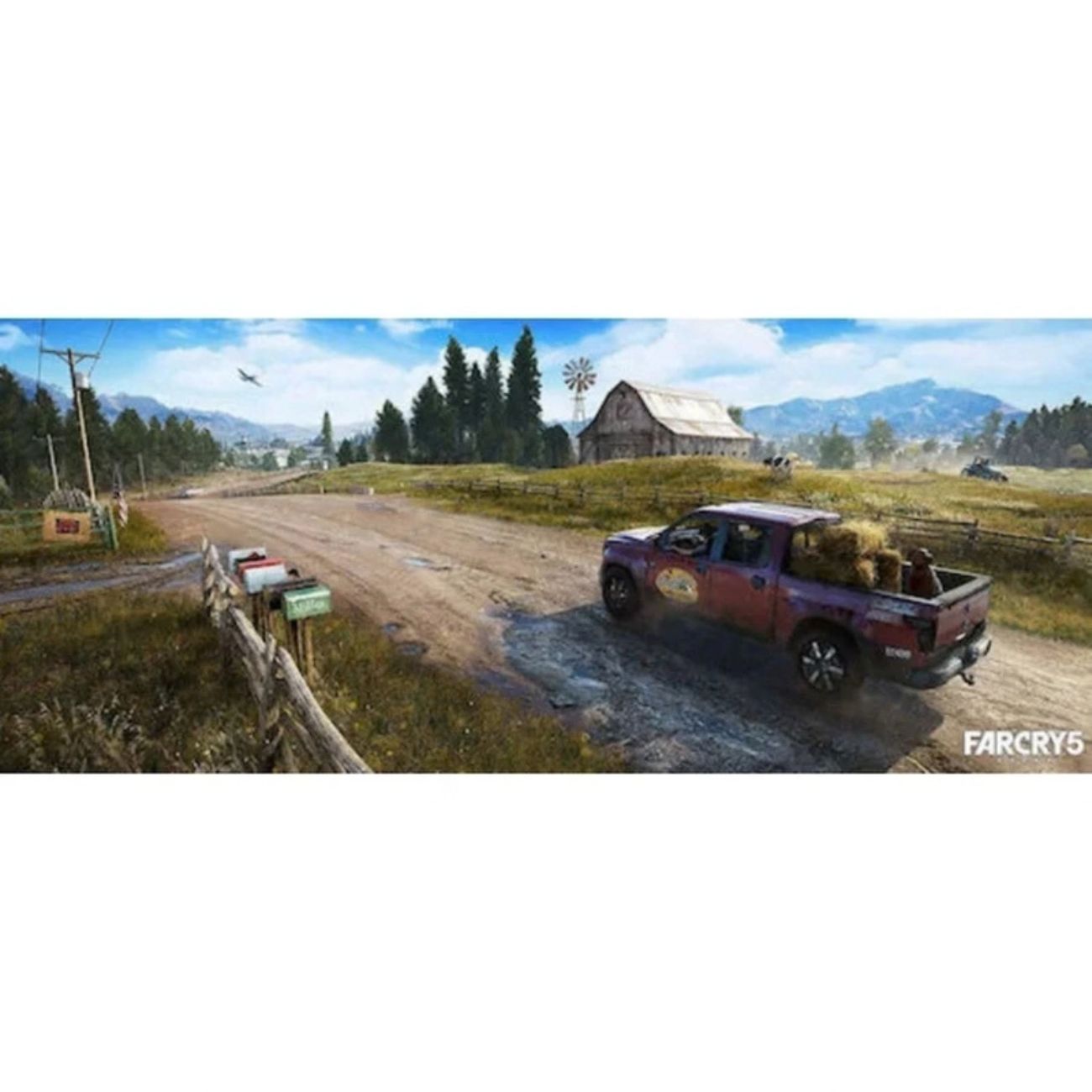 نمای جاده بازی پلی استیشن Far Cry 4 Far Cry 5 Double Pack Ps4 Game