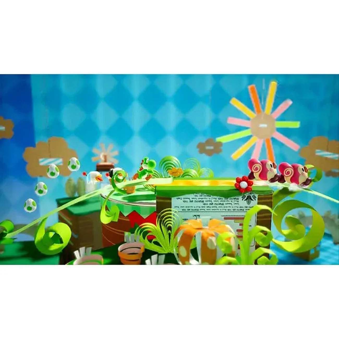 نمای گرافیک بازی Yoshi's Crafted World Nintendo Switch