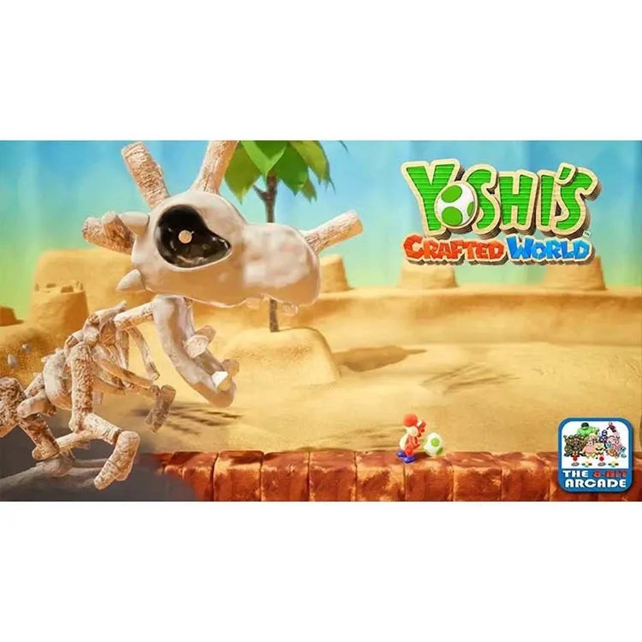 نمای گرافیکی بازی Yoshi's Crafted World Nintendo Switch