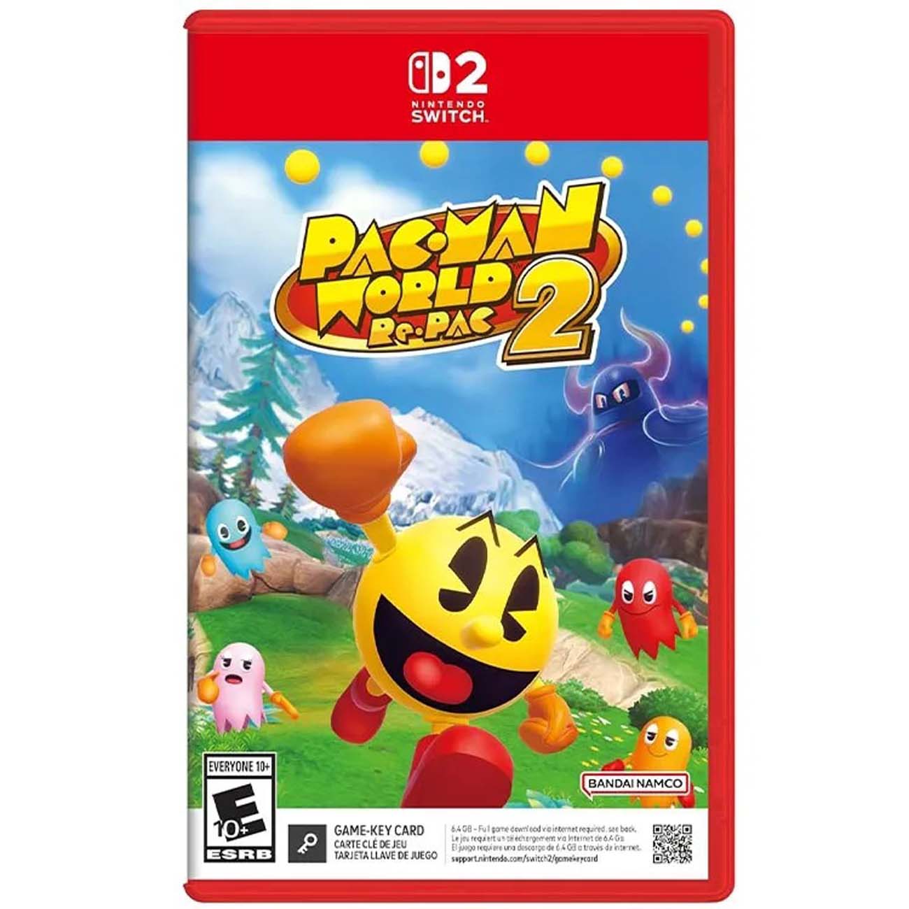 نمای جعبه بازی PAC-MAN WORLD 2 Re-PAC Nintendo Switch 2