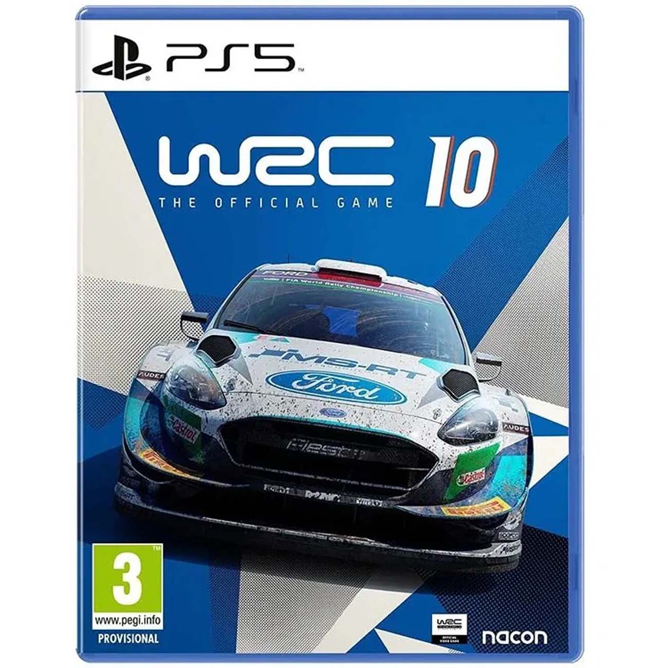 نمای جعبه بازی WRC 10 FIA World Rally Championship PS5 Game